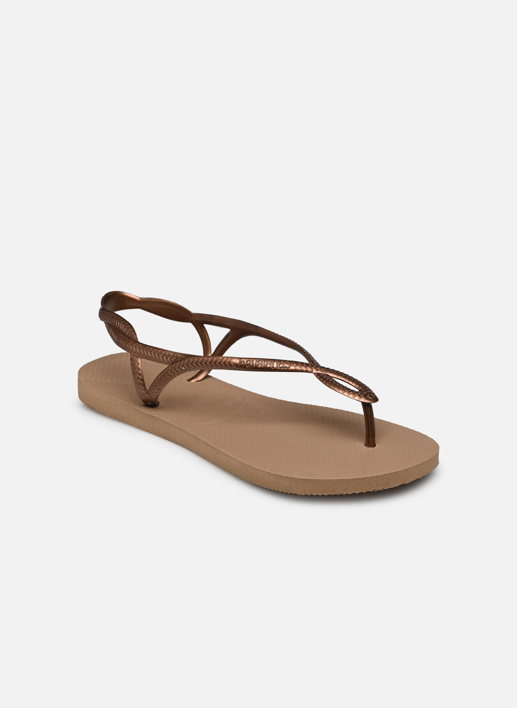 Havaianas Luna (Bronze and Gold) - Sandals chez Sarenza (251859)